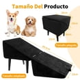 thumbnail image 2 of Escaleras para Mascotas, Rampa para Perros, Plegable, se Puede Utilizar como Taburete para Ahorrar Espacio, 35CM de Alto, Adecuada para Perros Pequeños y Gatos (Negro), 2 of 7