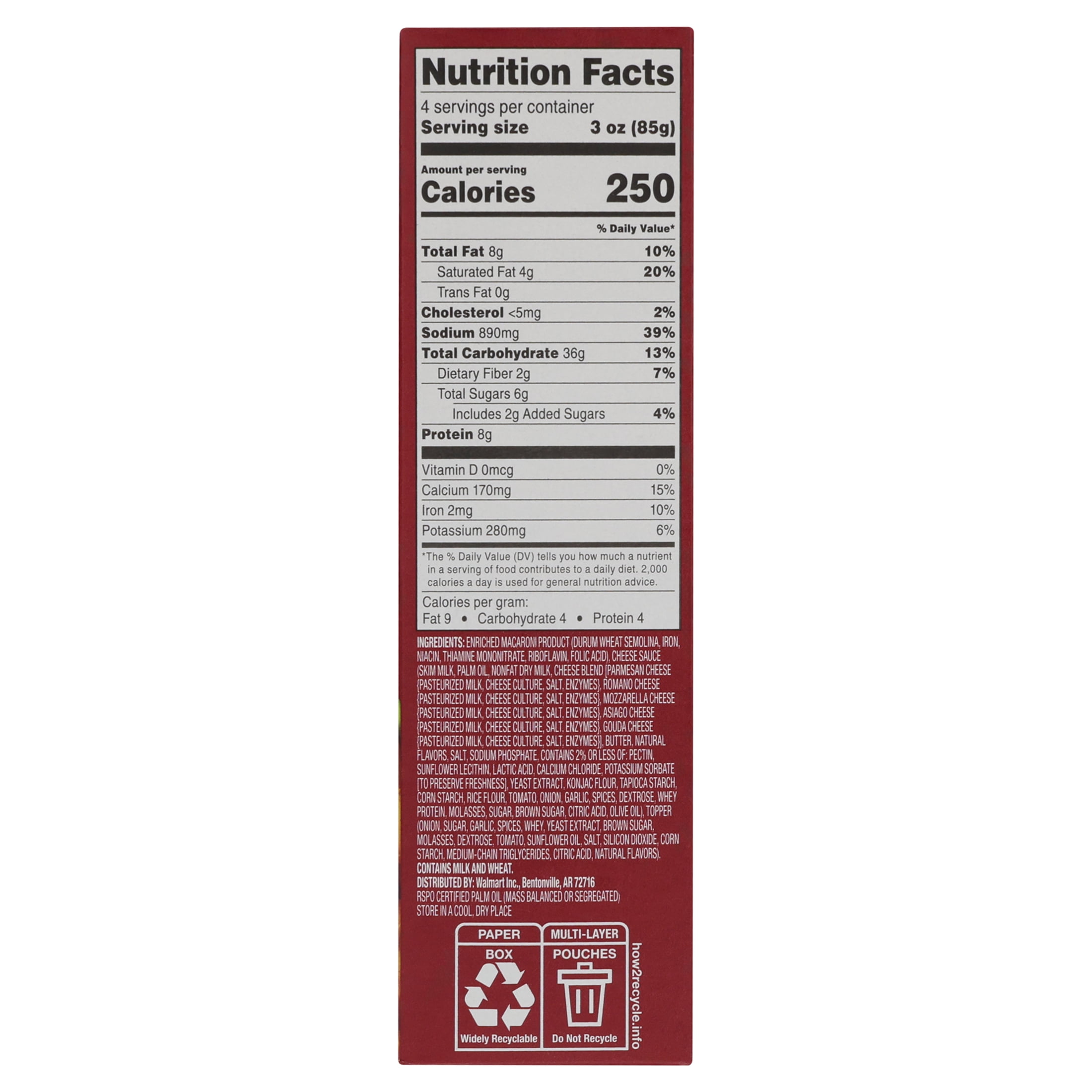 bettergoods Burnt Ends BBQ Flavored Macaroni and Cheese, 12 oz Box