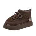 thumbnail image 3 of Bnwani Boots for Women,Winter Boots,Round Toe,Stability,Non-slip,Warm,Coffee,40(US:7.5), 3 of 8