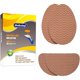 thumbnail image 1 of Chenchen 6 Pairs (12 Pieces) Shoe Sole Non Slip Pads, Anti Skid Self Adhesive Rubber Grips, Shoe Bottom Front Sole and Heel Noise Reduction Protector Cushions (Khaki with Wave Pattern), 1 of 1