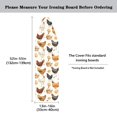 thumbnail image 5 of HELLHERO Ironing Board Cover Hook & Loop Straps Elastic Band Elastic Edge Replacement Accessories Polyester Fiber Fabric for Women, Chicken Eggs, 5 of 5