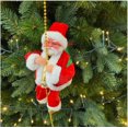 thumbnail image 1 of Nueva escalera eléctrica para escalar, figura navideña de Papá Noel, adorno para trepar cuentas y bajar repetidamente, regalo de juguete para niños, 1 of 5