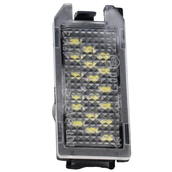 sailesiti 2Pcs Car Rear LED Number License Plate Light Assembly Fit For FIAT 500 2007-2019 High Quality Car Accessories