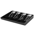 thumbnail image 3 of 2X Hard Case Clip Cash Register Box New Classify Store Cashier Coin Drawer Box Cash Drawer Tray Money Counter Case, 3 of 7