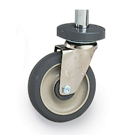 

Metero Casters for Wire Shelving Polyurethane Rigid with Bumper 5 Diameter