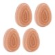 thumbnail image 1 of Cepillo Para El Cabello, Cepillo Para Desenredar Con Forma De Huevo, 4 Piezas, Paja De Trigo Para Todo Tipo De Cabello, 1 of 7