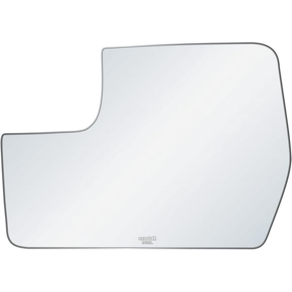 exactafit 8616L Driver Side Mirror Glass Replacement Fits 2011-2014 Ford F150 Left Hand 3m Adhesives