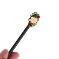 thumbnail image 5 of Unique Bargains 1 Pc Hair Chopstick Classic Retro Style Hair Hairpin Black Yellow, 5 of 5