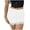 White, variant on EDFBUYKRS Female Skirts High Waisted Skirts for Women Maxi Girl Stretchy Teen Lace Bodycon Mini Skirt for Parties