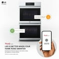 thumbnail image 2 of WDES9428F 30" Electric Double Wall Oven, 9.4 cu. ft. Total Capacity LCD Touch-Screen Control, Instaview, Steam Sous Vide, Air Fry, 2 of 5