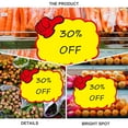 thumbnail image 3 of MasteelfCA 10 Sheets Market Price Signs Advertising Tags Retail Shop Blank Label Tags, 3 of 8