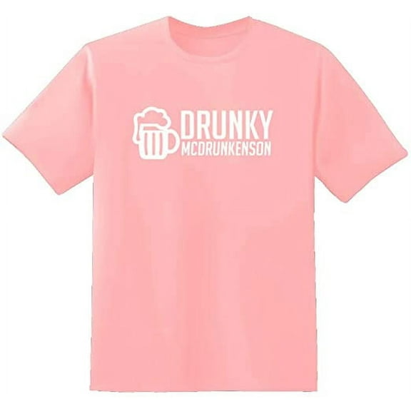 RedBarn Mcdrunkenson Novelty Sarcastic Funny Mens Graphic T Shirts