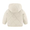 thumbnail image 4 of AUNVITO 2025 Trendy Toddler Kids Boys Girls Cute Solid Color Cute Winter Thick Casual Keep Warm Hooded Coat Jacket, 4 of 4