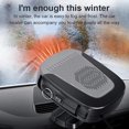 thumbnail image 3 of Calentador de automóvil, Calentador de automóvil eléctrico de 12 V, Calentador de automóvil, Descongelación por aire caliente y frío, Descongelación y descongelación por nieve [Clase de eficiencia energética A] Kuyhfg Bienvenido a Kuyhfg, 3 of 5