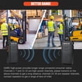 thumbnail image 2 of Walkie Talkie Retevis RB26, radio bidireccional de largo alcance, 30 canales, 10 unidades, 2 of 9