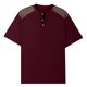 thumbnail image 4 of pstuiky Camisas de vestir de manga corta para hombre, Camisa de punto informal de verano para hombre, de color liso, con cuello abierto, transpirable, de manga corta, con cuello de manga corta s, 4 of 4