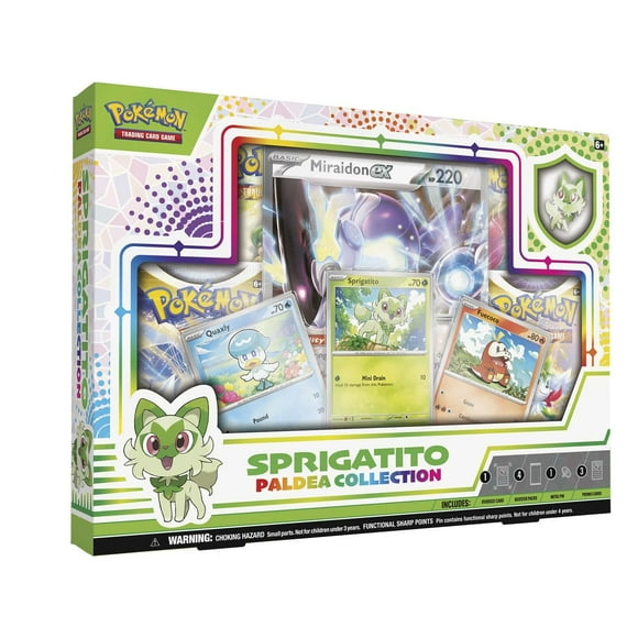 Pokémon TCG Colección de pines Paldea Sprigatito