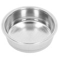 thumbnail image 1 of Portafilter Filter Stainless Steel Coffee Handle Filter Basket 1 Cup Porous Filter Basket for 51mm Handle, 1 of 5