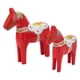 thumbnail image 2 of Figura de caballo Dalecarlian de madera, 1 par de adornos de caballo Dala sueco de madera, estatua de caballo Dala sueco diseñada a medida, 2 of 8
