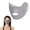 Dark Gray, variant on Sun Protection Mask, UV Face Shield for Women, Breathable Washable Face Mask for Cycling Running Driving, 99% UV Block, Grey