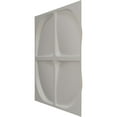 thumbnail image 4 of Ekena Millwork 19 5/8"W x 19 5/8"H Edmund EnduraWall Decorative 3D Wall Panel, UltraCover Satin Smokey Beige (12-Pack for 32.04 Sq. Ft.), 4 of 6