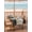 White Brown Beige, variant on Outdoor Tablecloth with Umbrella Hole and Zipper, Texas Stars Vintage Rectangle Table Cloth 52x70 Inch Waterproof Tablecloth, Bless OurHome Pots Country Wooden Plank Picnic Table Cover for Patio