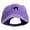 Purple, variant on Halloween Cat Embroidered Unstructured Pigment Dyed Cotton Cap - Kelly Green OSFM