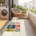 thumbnail image 4 of Yayeee Doormat for Indoor Entrance 32" x 20" Non Slippery Floor Rug, Floral Patterns, 4 of 8