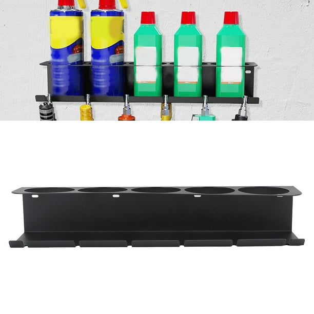 Ratch de Aerosol, Botella de Spray Botella de Almacenamiento de Almacenamiento de acero de Carbono Montada en la Pared Ahorrando Con Tornillos para el Garaje
