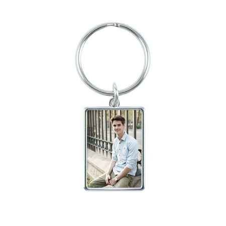 Floater Keychain - Classic Photo Keychain, Vertical