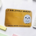 thumbnail image 4 of lionlar Waterproof Vaccination Name Cards Holder Yellow, 4 of 9