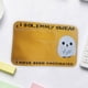 thumbnail image 4 of Titular de Tarjetas de Nombre Comercial Yuyangstore Ventana de cuero Estuche Horizontal Amarillo, 4 of 8