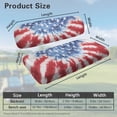 thumbnail image 7 of Aplkyhs Tie-Dye American Flag Club Car Seat Covers Universal Golf Cart Rear Seat Independence Day Golf Cart Seat Cover Club Car Seat Cushion Club Car Seat Covers, 7 of 7