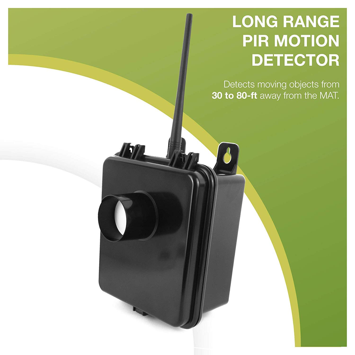 Dakota Alert MURSHTKIT Motion Sensor Kit MURS Alert Transmitter Box and Handheld  M538HT Wireless VHF Transceiver License Free Multi Use Radio Service 