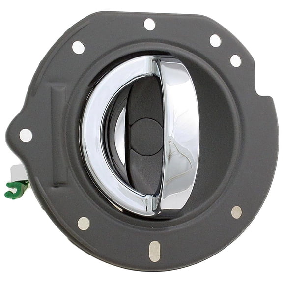 Dorman 83995 Front Driver Side Interior Door Handle for Specific Jeep Models, Chrome Lever; Gray Housing