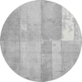 thumbnail image 2 of Addison Rugs Mayfield Premium Machine Washable Transitional Geometric Gray Round Rug, 8' x 8', 2 of 6