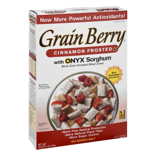 Grain Berry 1591825 16 oz Whole Grain Shredded Wheat Cereal, Case of 6