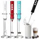thumbnail image 2 of Milk Frother Handheld, Rechargable Coffee Foam Maker with Stand & 2 Whisks, Wanderland 3 Speeds Electric Coffee Mixer for Coffee, Lattes, Cappuccino, Matcha, Hot Chocolate (Black） WanderLand Accesorios Hogar, 2 of 2