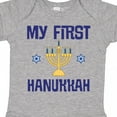 thumbnail image 4 of Inktastic My First Hanukkah Celebration Boys or Girls Baby Bodysuit, 4 of 5