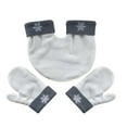 thumbnail image 2 of Couple Gloves Set, Romantic Double Hand Holding Mittens Warm Fleece Design, Winter Matching Gloves for Couples Walking Skiing Outdoor Dates, 2 of 5