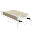 thumbnail image 5 of AMLESO Pull Out Cabinet Organizer Carbon Steel Multifunctional Pantry Storage Shelf 25cm, 5 of 5