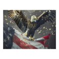 thumbnail image 6 of ONETECH Bald Eagle American Flag Symbolism Wooden Puzzle for Adults 500 PCS, 6 of 6