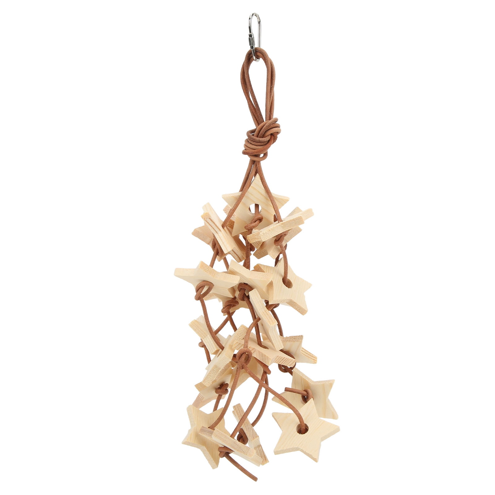 Wood Star Bird Chew Toy,Bird Wood Star Toy Bite Wood Star Chewing Toy for Budgies Parakeet Cockatiel Lovebird,Parrot Wood Star Chewing Toy