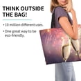 thumbnail image 2 of Fotbe 2024 New Year Bolsa Tote Estética de Lona con Estampado para Mujer - Bolsa Reutilizable de Hombro Casual para Vacaciones, Compras, Trabajo y Gimnasio, 2 of 8