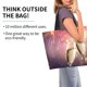 thumbnail image 2 of Fotbe 2024 New Year Bolsa Tote Estética de Lona con Estampado para Mujer - Bolsa Reutilizable de Hombro Casual para Vacaciones, Compras, Trabajo y Gimnasio, 2 of 8