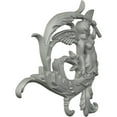 thumbnail image 2 of Ekena Millwork 8 1/4"W x 8 5/8"H x 7/8"P Angel Leaf Onlay, Left, 2 of 6