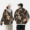 thumbnail image 4 of Fotbe Koi Fish Tranquility Chaqueta con Protección Solar UPF 50+ para Hombre y Mujer, Camisa con Capucha y Bolsillos-Medium, 4 of 7