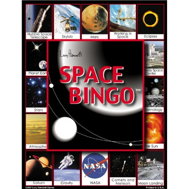 Lucy Hammett Games Espace Bingo Jeu de Société