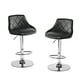 thumbnail image 2 of Set de 2 Bancos para Barra con Respaldo Negro, 2 of 6