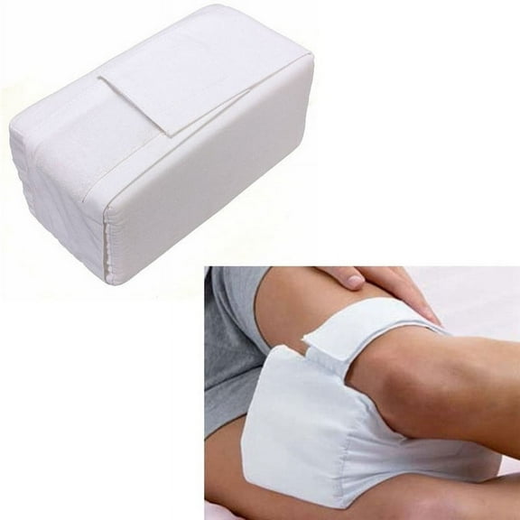 Vbestlife Sponge Knee Pillow, 4.33" x 7.87", White